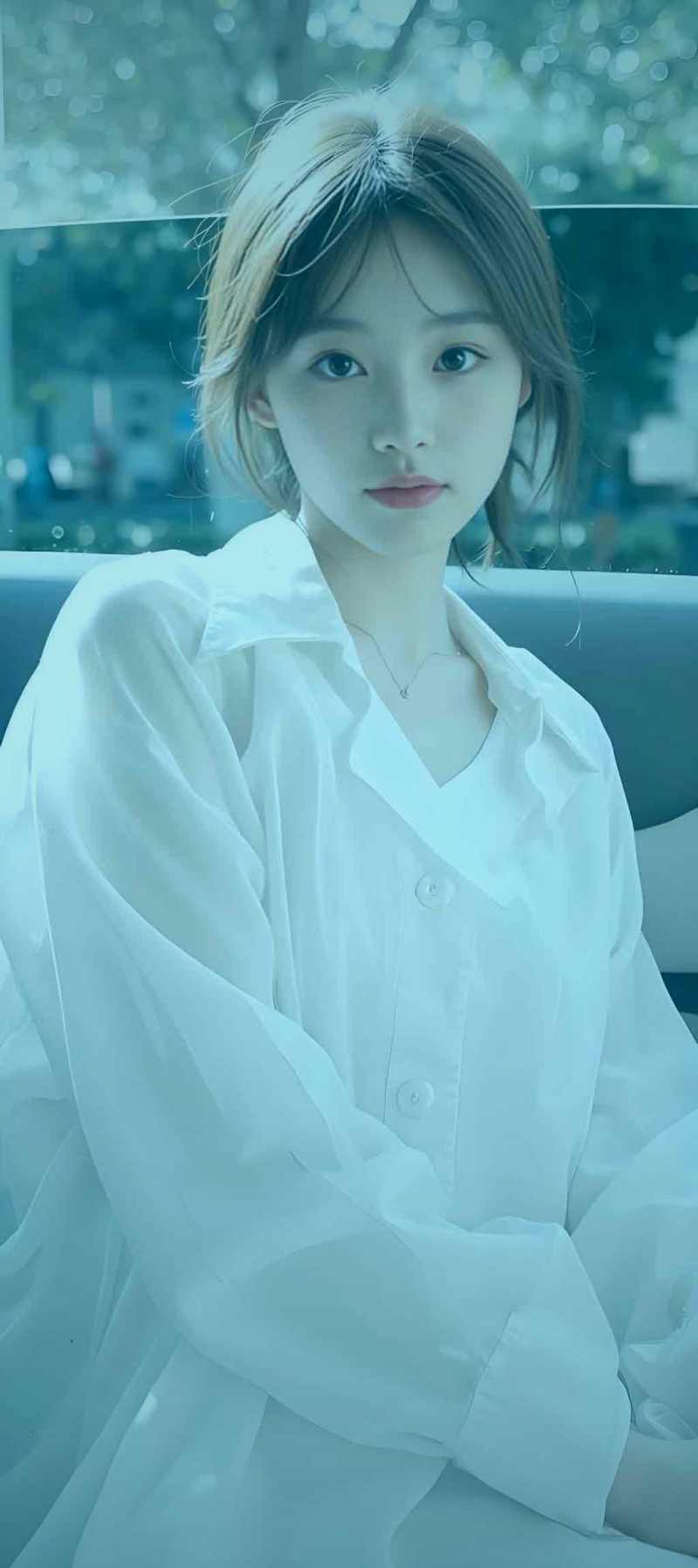 《雾起钟楼》剧照：雨中朦胧的庄园与人物剪影